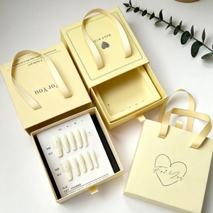 Eco Paper Luxury Drawer Jewelry Packaging Box Set Custom Cardboard Drawer Jewelry <b>Boxes</b> With logo - Product Image 3
