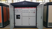 Appareillage électrique à courant alternatif à moyenne tension 12 kV, blindé en acier galvanisé, extractible, encastré dans un coffret métallique, pour la transmission d'énergie