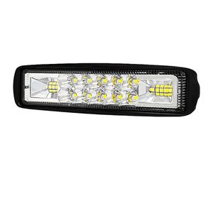 Feux auxiliaires pour motos, feux antibrouillard pour vélo, faisceau haut/bas intégré, projecteur étanche à 16 LED - Product Image 2