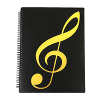 Carpeta para Partituras, Multifuncional, Impermeable, Tamaño A4, con Diseño de Notas Musicales, en Oferta
