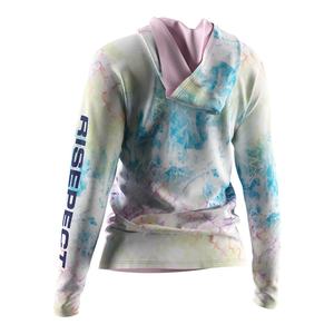 Camiseta de Pesca de Manga Larga con Capucha para Mujer, de Poliéster, de Secado Rápido, con Protección UV y Sublimación de Logotipo Personalizado - Product Image 4