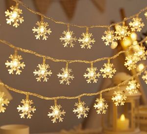 3M 20LED Christmas <b>String</b> <b>Lights</b> Elk Snowflake Star Shapes Battery-Powered for Indoor Holiday Decor Xmas Tree Party Decoration - Product Image 3