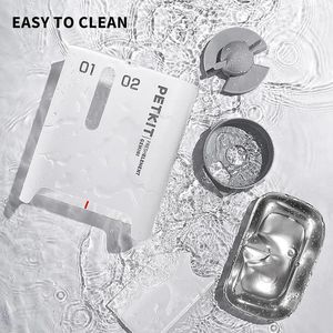 <span class=keywords><strong>PETKIT</strong></span> Smart Automatic Pet Feeder Timing Intelligent Double Storage Cabinet Cat Dog Food Bowl all'ingrosso - Product Image 4