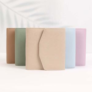 Hongbo الأفضل مبيعًا 10 ألوان من الجلد المرصع بالحصى A7 مخطط ميزانية مع ورقة ذبابة متوفر كهدية قرطاسية مدرسية/مكتبية - Product Image 2