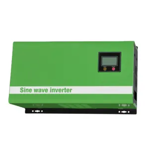 2024 6kw 48V Eenfasige Zonne-Energie Omvormer 3kw 4kw 5kw Zuivere Sinus Omvormer Lcd Monitoring