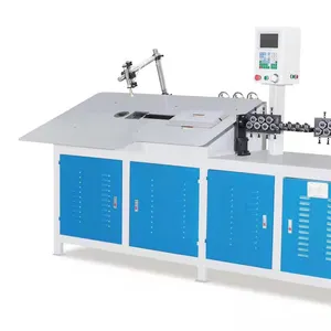 GST automatic cnc steel 2d used wire strip bending machine india price wire hook bending forming machine