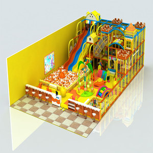 Centro de interior de uso fácil, equipo de juegos para interiores, venta de sala de juegos colorida personalizada <span class=keywords><strong>feliz</strong></span>, área de juego suave - Product Image 1