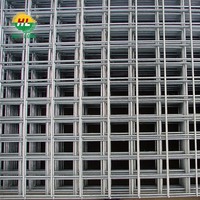 Panneau de treillis soudé noir galvanisé 3x3, diamètre du fil 1,2 mm-0,8 mm, résistant à la corrosion, pour la protection des balustrades