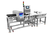 Máquina combinada Touch Creen, cinta transportadora, Detector de metales para alimentos y báscula de control para línea de producción
