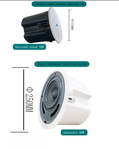 ลำโพง WiFi สำหรับบ้าน ระบบเสียง 2.1 / 5.1 / 7.1 ไร้สาย บลูทูธ ไวไฟ ระบบเล่นเพลงอัจฉริยะ ลำโพงติดเพดาน บลูทูธ - Product Image 4