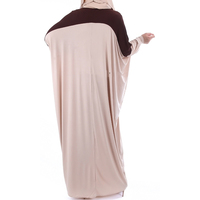 Robe Hijab Islamique de Luxe Personnalisée pour Femmes, Abaya Noire Plissée Modeste de Dubaï, Faite à la Main pour les Occasions d'Hiver et de l'Aïd