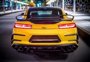 Kit <span class=keywords><strong>de</strong></span> Carrocería Estilo <span class=keywords><strong>Transformers</strong></span> para Chevrolet <span class=keywords><strong>Camaro</strong></span> 2011-2017 con Parachoques Delantero, Faldones Laterales, Parachoques Trasero, Capó <span class=keywords><strong>de</strong></span> Fibra <span class=keywords><strong>de</strong></span> Carbono y Alerón <span class=keywords><strong>de</strong></span> Maletero - Product Image 3