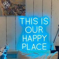 Enseigne néon personnalisée, lettres lumineuses, bande LED sur mesure, panneau publicitaire, logo de bar, décoration, forme murale pour fond de scène (tendance)