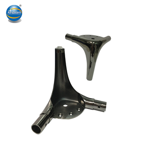 <span class=keywords><strong>Gambe</strong></span> per divani in metallo cromato in lega di zinco <span class=keywords><strong>gambe</strong></span> per mobili placcate nere <span class=keywords><strong>lucide</strong></span> - Product Image 3