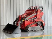 Vente directe usine Chine : Chargeurs frontaux compacts sur roues ou sur chenilles, mini-chargeuses compactes à direction par déplacement