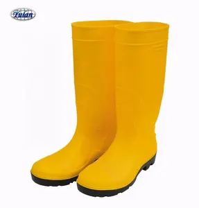 SPVC21 Sarı Kauçuk Boot, PVC Yağmur Boot