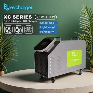 Station de recharge mobile 40 kW OEM ODM en gros, chargeur rapide DC GB/T CCS2 pour véhicules électriques sans batterie - Product Image 1