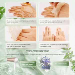 Soins de la peau Masquage des mains Peel Miel Avocat Hydratant Nourrissant Blanchissant Produits de soins des mains Cire pour les mains - Product Image 6