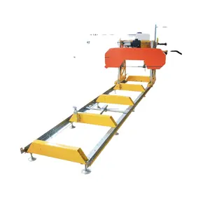 Portable bandsaw mill mobile chain sawmill wood processing sawmill
