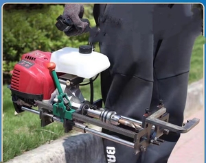 Máquina perforadora de tuberías de acero de cuatro tiempos para motor de gasolina, máquina perforadora fotovoltaica a gasolina en venta - Product Image 3