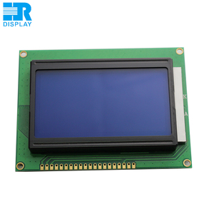 12864 <span class=keywords><strong>LCD</strong></span> module hiển thị STN màu xanh COB <span class=keywords><strong>LCD</strong></span> hiển thị Module Màn hình 8080 8bit giao diện 93x70 mét 20pins - Product Image 6