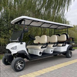 Carrito de Golf Eléctrico Clásico de 2-8 Plazas, 7.5kW de Potencia, Certificado CE, Vehículo Turístico con Autonomía de 50-70 km - Product Image 6