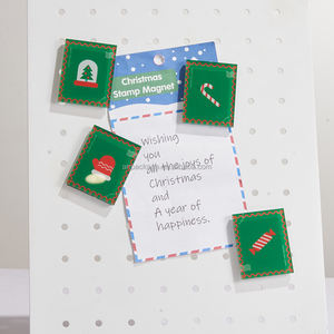 Bestselling Christmas <strong>Magnets</strong> 2025 Colorful Acrylic Fridge Decor with Strong Magnetic Back - Product Image 4