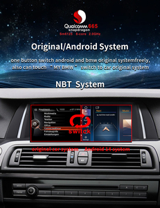 10.25 pouces nouveau Qualcomm 680 pour BMW série 5 F10 F11 F12 Android sans fil Carplay Android AUTO voiture DVD Radio lecteur stéréo - Product Image 4