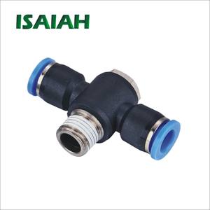 Connecteur rapide de pièce pneumatique de haute qualité One Touch Y Type raccord en laiton pneumatique à trois voies - Product Image 5