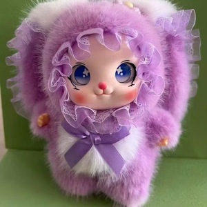 Nouvelle Arrivée JR : Série de Peluches Lapin, Figurine de Dessin Animé Mignonne, Porte-clés Pendentif, Cadeau Idéal pour Enfants et Filles - Product Image 6