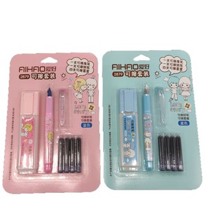 Aihao 2879 Juego de Cartuchos de Tinta Borrable para Pluma Estilográfica Azul 0.5mm para Estudiantes - Product Image 3
