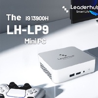 Leaderhub Micro Mini PC para Gamer ordenador Android Wins servidor ddr5 DDR4 j4125 Core I3 i5 i7 i9 industrial Mini PC portátil