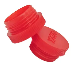 Factory direct sales round head American thread plug red plastic inner thread dust plug