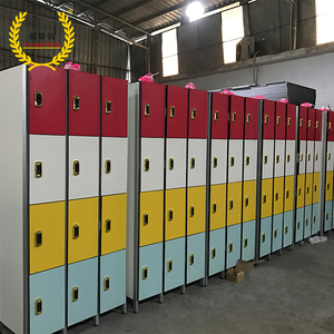 Armoire de rangement décorative personnalisée avec porte colorée, facile à assembler, étanche, pour centre commercial et villa, 2 casiers compacts 2 2 - Product Image 2