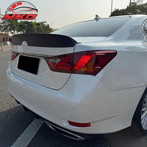 Alerón Trasero Estilo Duckbill para Lexus GS300 2013-2020, Negro Mate - Product Image 3