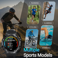 Montre connectée GPS personnalisée OEM ODM SDK ouvert multi-satellites pour activités de plein air avec boussole AMOLED et suivi d'activité pour la randonnée (pour marque)