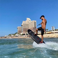Monde équipement de Sport nautique fibre de carbone longue durée Jet Wakeboard batterie au Lithium le plus rapide Jetboard outil adulte