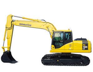 Excavadora Usada Komatsu PC180 PC180-7 de 18 Toneladas, Excavadora Hidráulica de Orugas en Excelentes Condiciones - Product Image 1