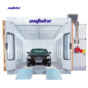 ตู้พ่นสีรถยนต์คุณภาพสูง AUTOKE <span class=keywords><strong>ATK</strong></span>-001 รับประกัน 1 ปี ได้รับการรับรองมาตรฐาน CE ระบบทำความร้อนด้วยไฟฟ้า ฉนวนกันความร้อนแบบ Rock Wool ไฟ LED ประหยัดพลังงาน - Product Image 3