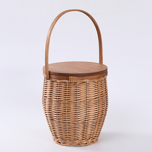 Oem barato <span class=keywords><strong>de</strong></span> almacenamiento <span class=keywords><strong>de</strong></span> mimbre, cesta <span class=keywords><strong>de</strong></span> Picnic para uso en el <span class=keywords><strong>hogar</strong></span> con <span class=keywords><strong>bolsa</strong></span> - Product Image 5