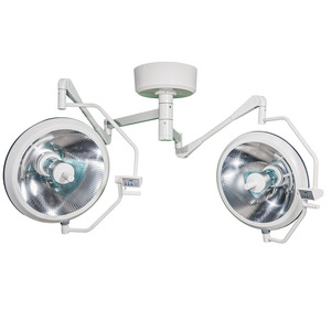 Lámpara Quirúrgica Sin Sombra, Tipo Colgante, Fuente de Luz Halógena de 150W, Iluminación para Quirófanos de Hospital - Product Image 1