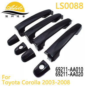 ฝาครอบมือจับประตูอาดิลีสีดำสำหรับโตโยต้า โคโรลล่า 2003-2008 LS0088 - Product Image 1