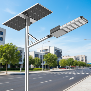 Lámpara Solar LED para Exteriores IP66 para Carreteras, con Luz Diurna de 6000K, Ángulo de Haz de 140x70, Garantía de 3 Años - Product Image 1