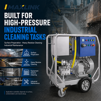 Machine de nettoyage à jet d'eau industrielle 800 bars 22 L/min 37 kW pour la préparation des surfaces et le nettoyage des résidus lourds