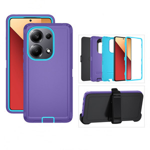 GSCASE Heavy 3 en 1 Holster Defender Case Funda para teléfono celular para iPhone para Huawei para Samsung para Honor <span class=keywords><strong>Magic</strong></span> <span class=keywords><strong>6</strong></span> Lite Nova 9 - Product Image 1