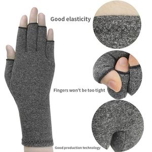 Gants de compression sans doigts personnalisables en gros, directement de l'usine, confortables, pour le soutien des mains atteintes d'arthrite, respirants et anti-humidité - Product Image 5