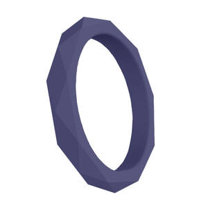 Anello sportivo all'ingrosso con anello in Silicone a forma di diamante per la decorazione giocattolo per anello di coppia in Silicone personalizzato colorato per regalo - Product Image 5