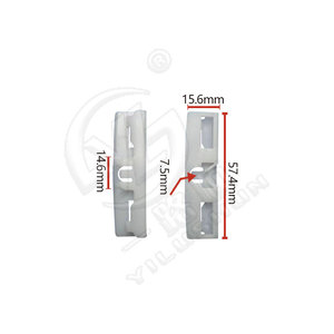 Xinyida Windshield Strip <b>Clip</b> R148 For Toyota Crown Avalon Asia Dragon <b>Car</b> Replacement Part 15.6mm 57.4mm - Product Image 1