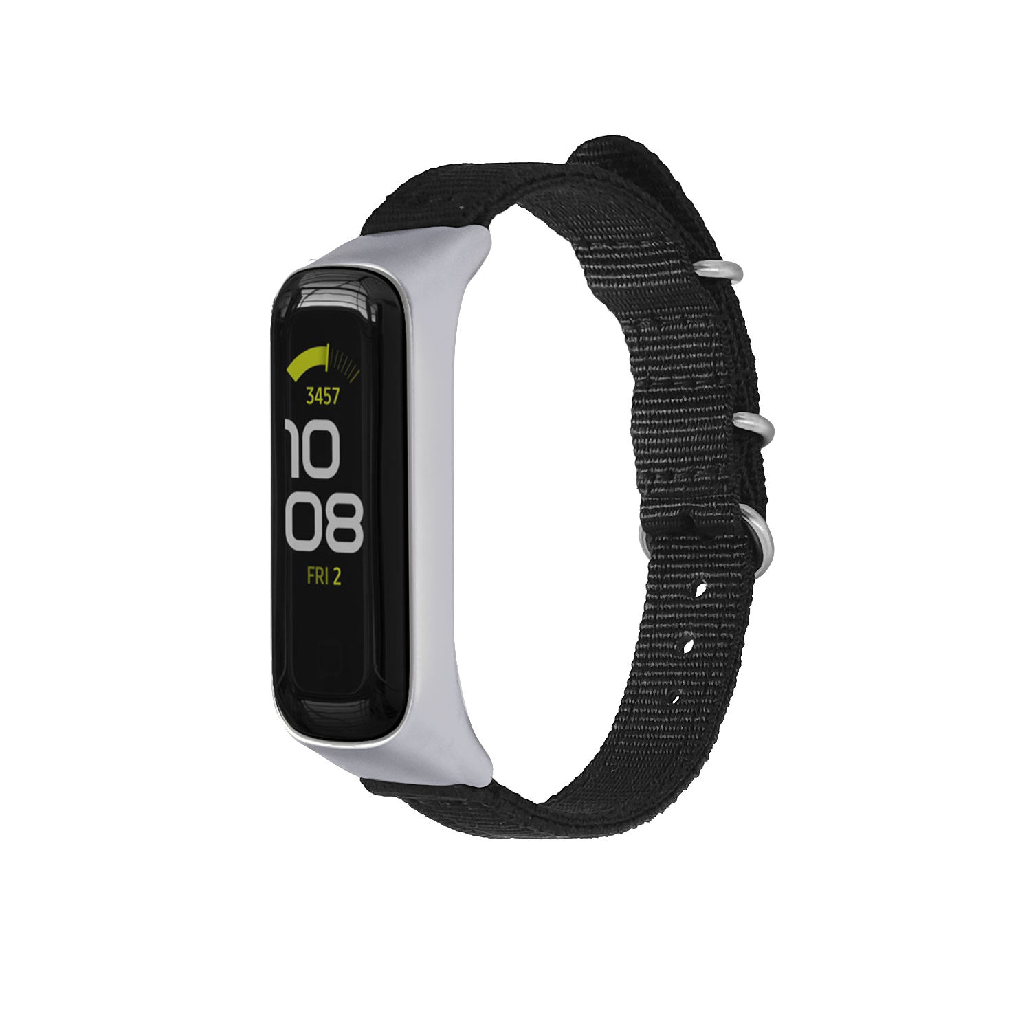 1# Black -Silver Frame