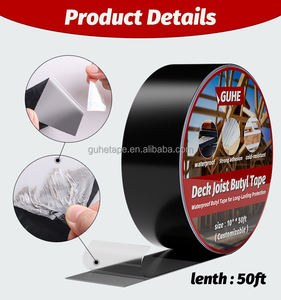 Bande de protection de solives de pont en acrylique auto-adhésive imperméable à Offre Spéciale poutres bande clignotante de solive de terrasse avec caractéristique antistatique - Product Image 4